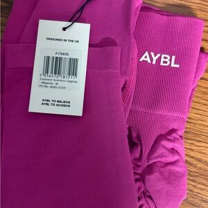 AYBL Fuchsia Empower Seamless Leggings